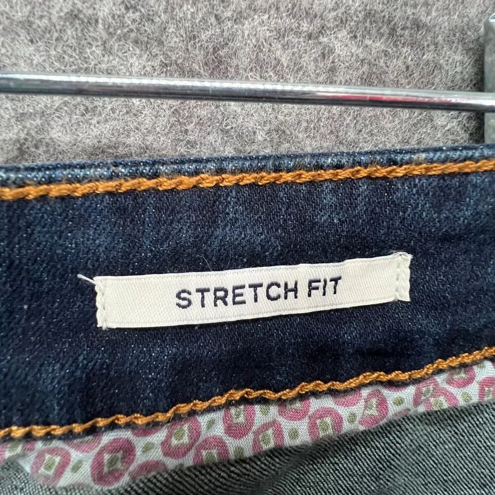 Ben‎ Sherman Stretch Skinny Jeans Mens 42x32  Blue Shoreditch Wash Denim Preppy
